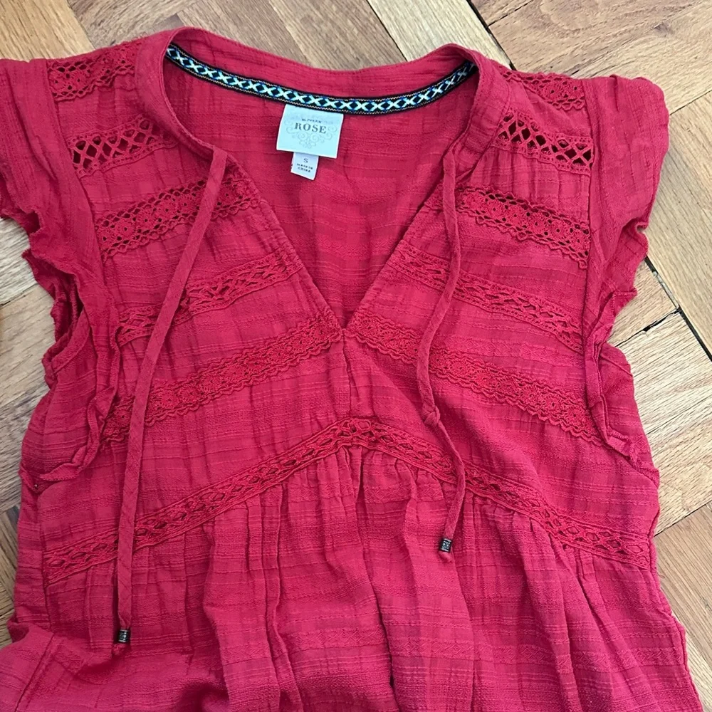 Knox Rose Vibrant Red Dress - Picture 3 of 3